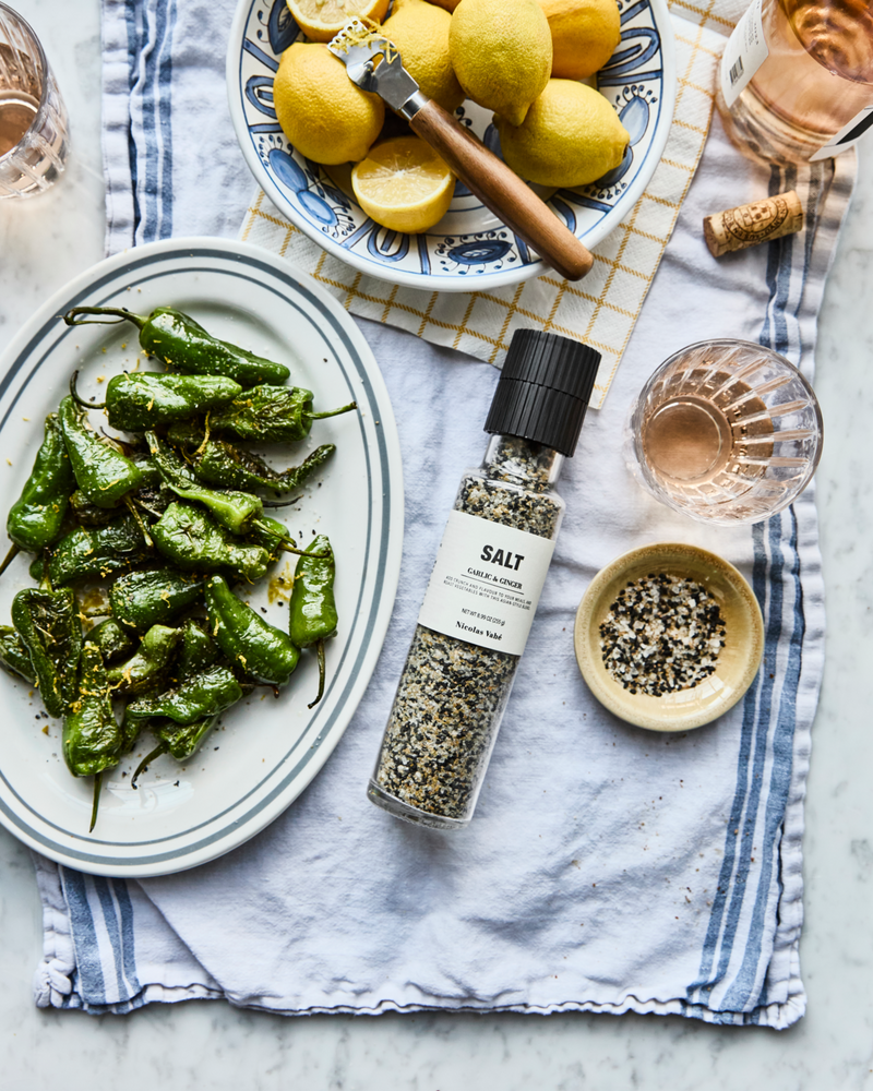 Prieskonių malūnėlis, Nicolas Vahe, Druska su česnaku ir imbieru