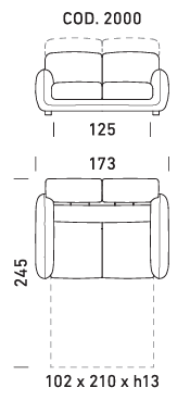 Sofa - lova Bob