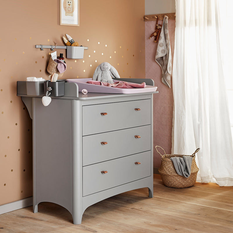 Changing unit for Leander Classic™ dresser, Grey