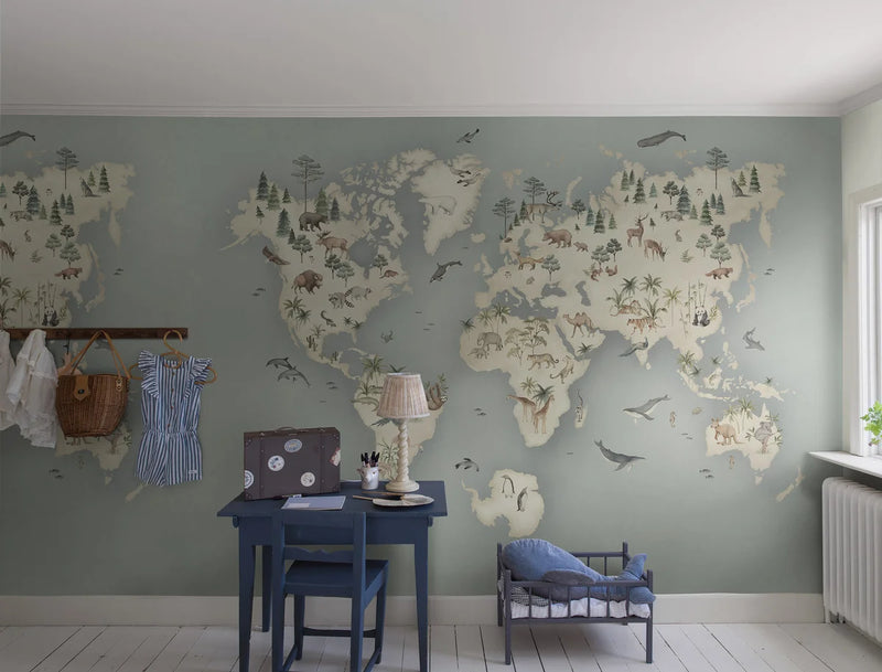 Newbie - Little explorer mural