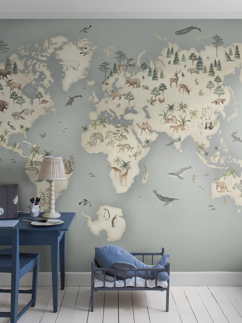 Newbie - Little explorer mural