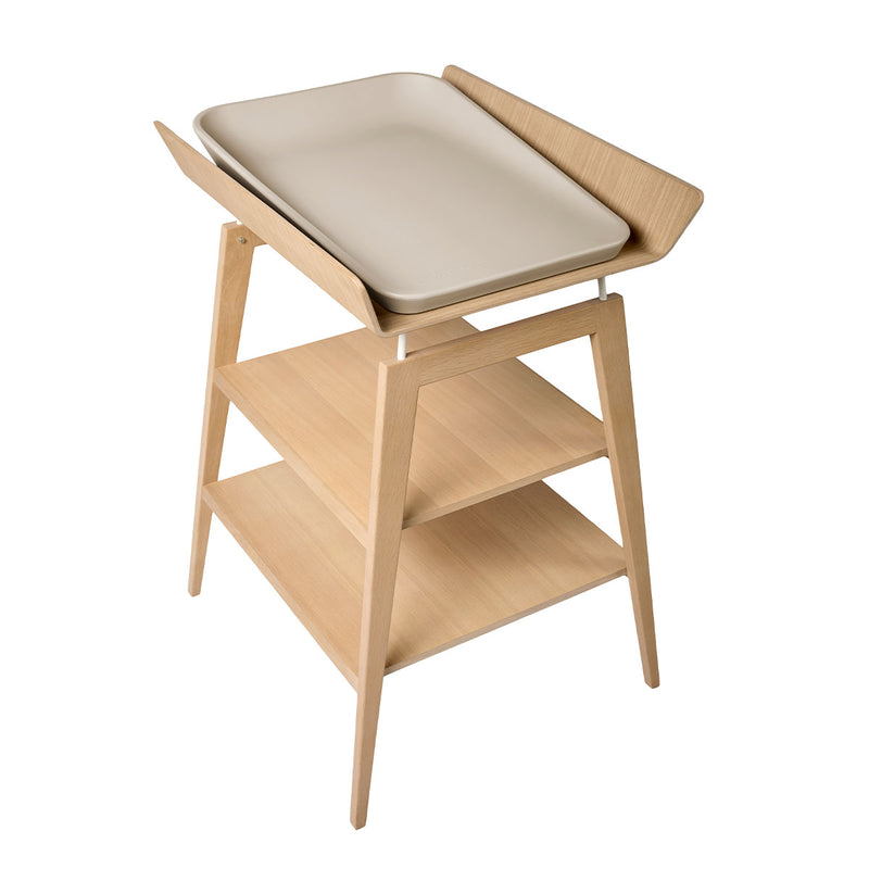 Leander Linea™ Changing Table w. foam cushion, Beech