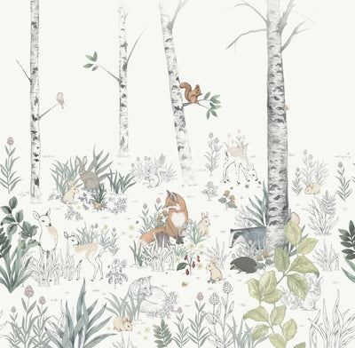 Newbie - Magic Forest Mural