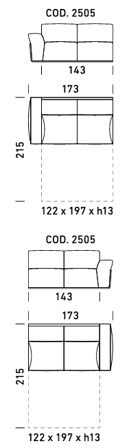 Kampinė sofa - lova Bubble
