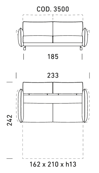 Sofa - lova Alpi