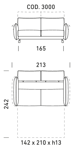 Sofa - lova Alpi