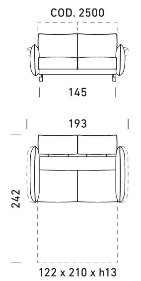 Sofa - lova Alpi