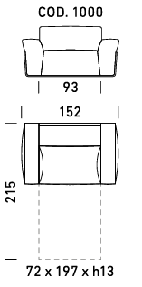 Sofa - lova Bubble