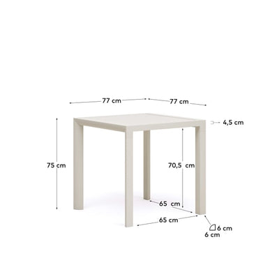 Culip pietų stalas 77 x 77 cm