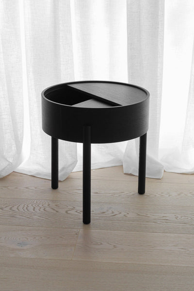 ARC kavos staliukas juodas ∅89 cm h38 cm