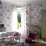 Tapetas: Designers Guild  MADAME BUTTERFLY Peony
